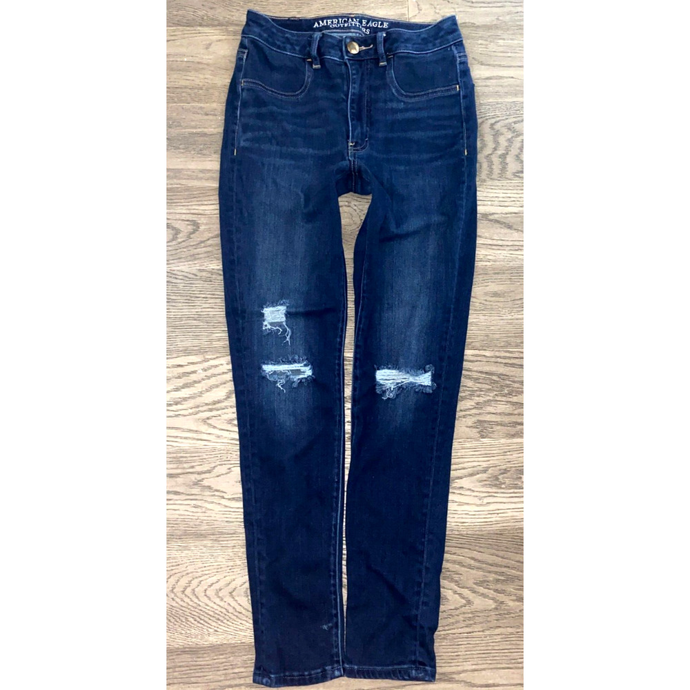 American Eagle Sky High Jegging Stretch Skinny Jeans Size 6